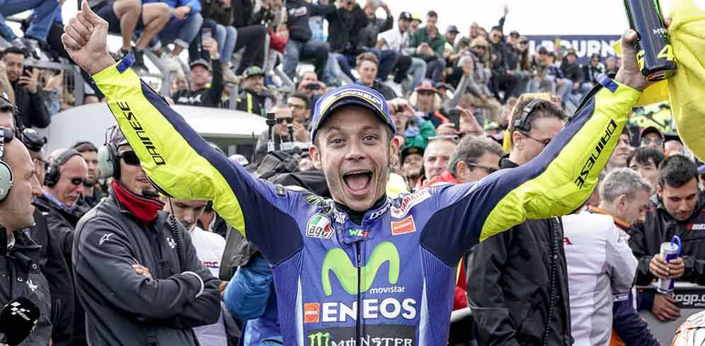 Helm Bersejarah Valentino Rossi